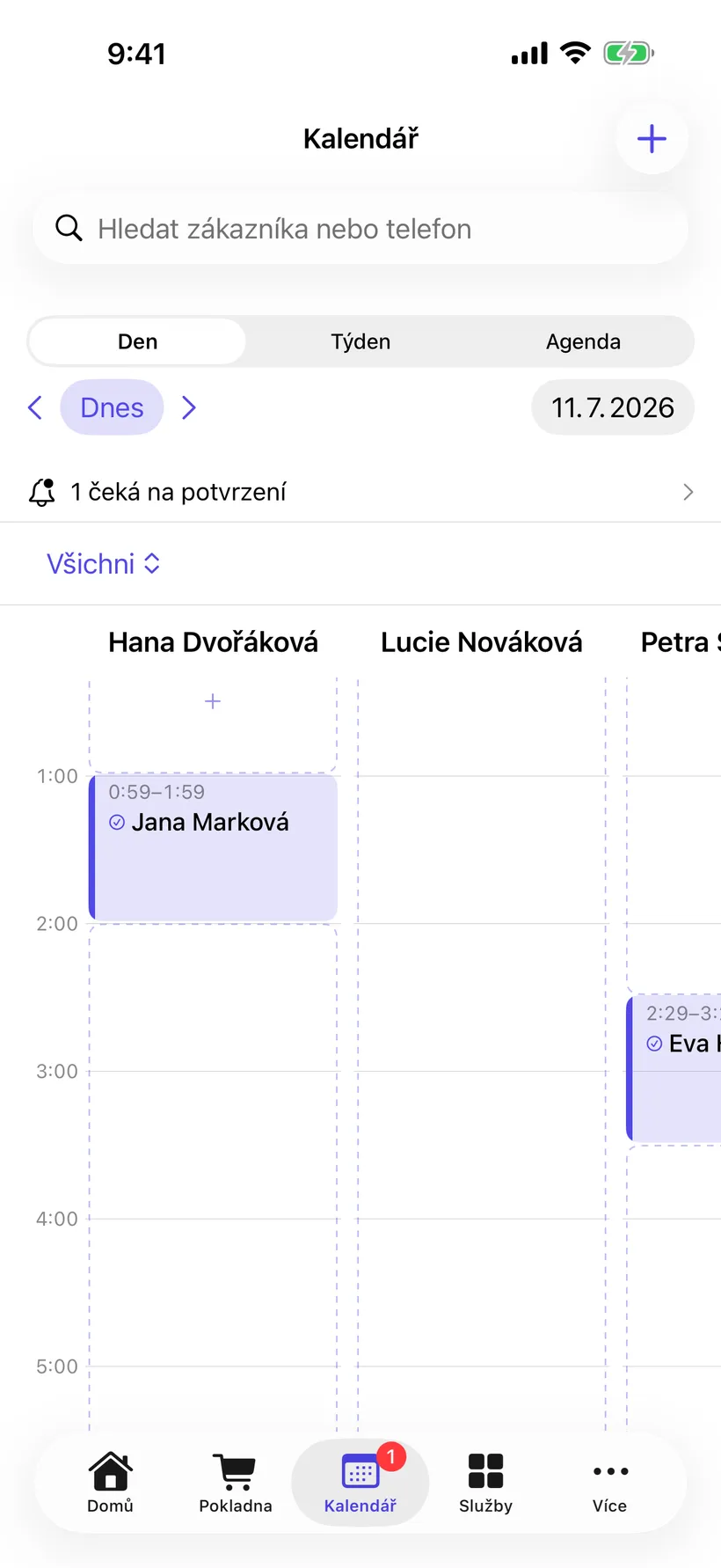 Kalendář, který tým opravdu používá