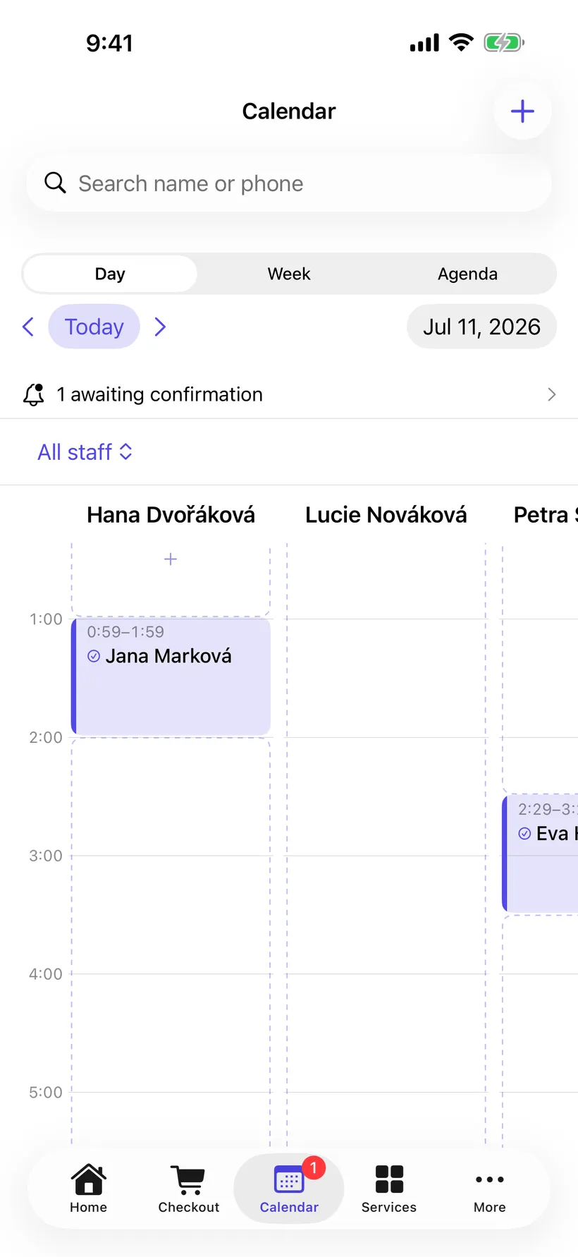 A calendar your team actually uses